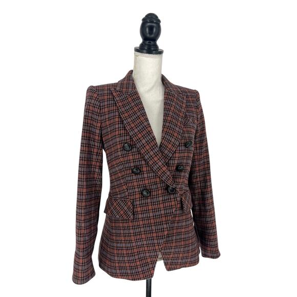 Veronica Beard Red Miller Dickey Jacket in Mauve Multi - Picture 10 of 16